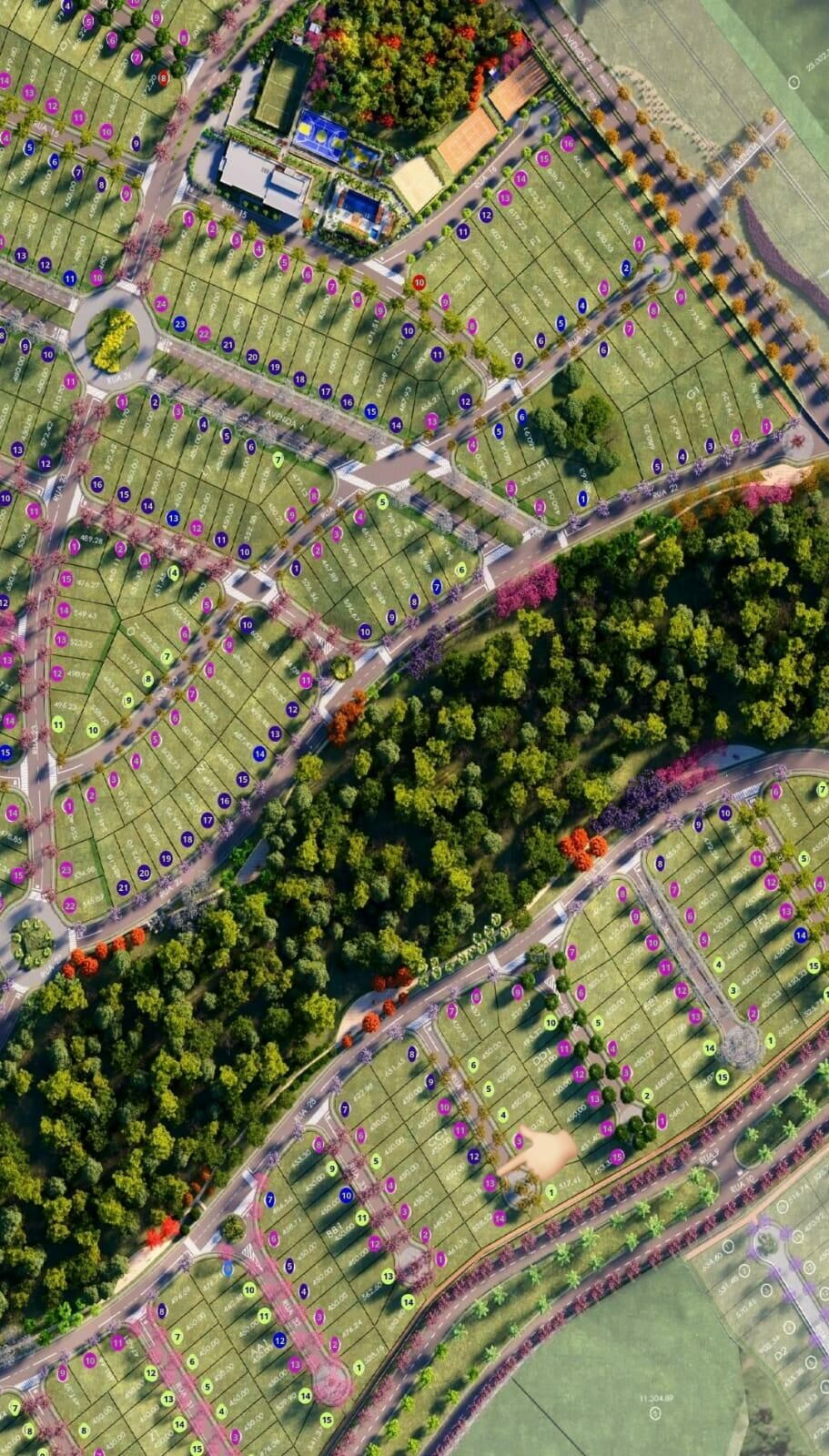 Imagem do imóvel Residencial Le Jardin Ville Sainte Anne Q-P-L10 450 M²